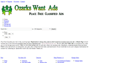 Desktop Screenshot of newclassifiedads.com